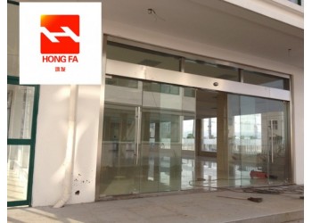 陜西西安玻璃門鴻發門業匠人工藝