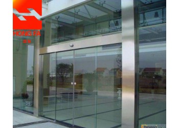 鄭州大廈商場(chǎng)超市自動(dòng)感應(yīng)玻璃門