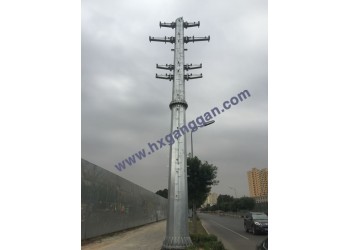 順通供應(yīng)66kv直線桿，廠家批發(fā)
