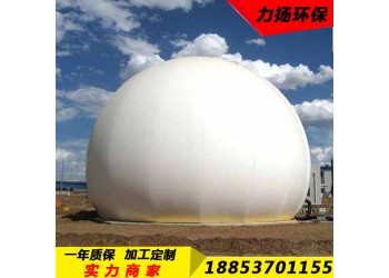 江蘇南京可定制防腐材質100立方雙膜氣柜的使用