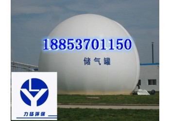 山東濟寧儲存沼氣工程-雙膜氣柜