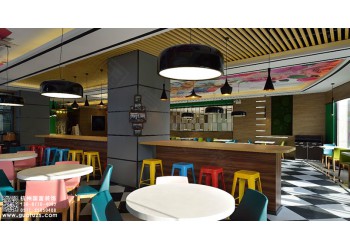 臨安區(qū)茶餐廳設(shè)計公司-浙江國富裝飾