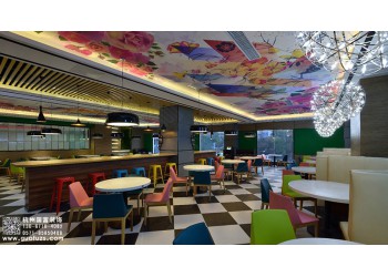 紹興市茶餐廳設計裝修-浙江國富裝飾