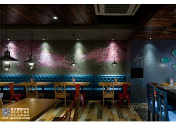 杭州上城區(qū)燒烤店設(shè)計裝修公司,工裝設(shè)計裝修就選浙江國富裝飾
