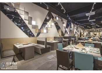 杭州下城區中餐廳設計裝修公司，工裝設計裝修就選浙江國富裝飾