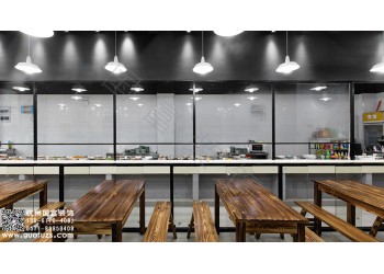 杭州富陽快餐設計裝修公司,工裝設計裝修就選浙江國富裝飾