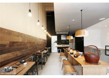 杭州蕭山區面館設計裝修公司,工裝設計裝修就選浙江國富裝飾