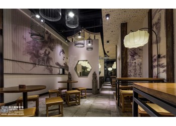 杭州上城區面館設計多少錢一平米,工裝設計裝修就選浙江國富裝飾