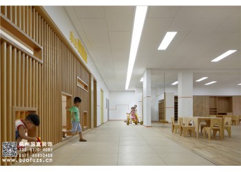 安吉縣300平方米早教機(jī)構(gòu)設(shè)計(jì)裝修-浙江國(guó)富裝飾