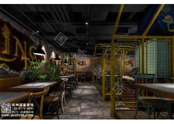 南潯區(qū)燒烤店設(shè)計公司-浙江國富裝飾