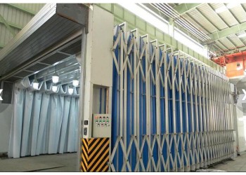 移動伸縮噴漆房20米x10米x4.5米設(shè)計(jì)方案及報價