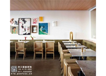 路橋區(qū)800平方米咖啡館設(shè)計公司-浙江國富裝飾
