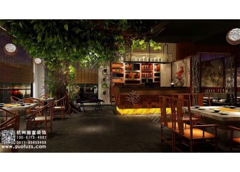 慈溪市500平方米火鍋店設(shè)計(jì)公司-浙江國富裝飾