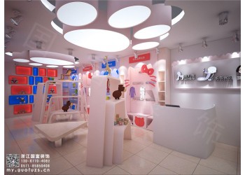 建德市550平方米母嬰店設計裝修-浙江國富裝飾
