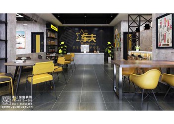 余杭區(qū)350平方汽車美容店裝修_浙江國富裝飾