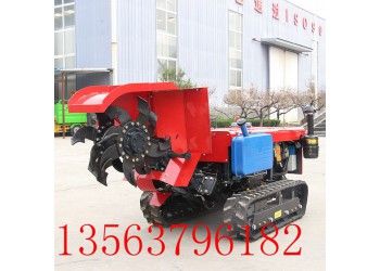 多功能履帶田園微耕機(jī)自走式履帶旋耕機(jī)農(nóng)用開(kāi)溝施肥自動(dòng)回填機(jī)