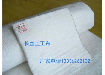 廠家直銷(xiāo)無(wú)紡布 長(zhǎng)絲土工布 編織土工布 200g土工布