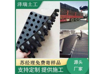 鄭州2.5公分20mm排水板車庫濾水板