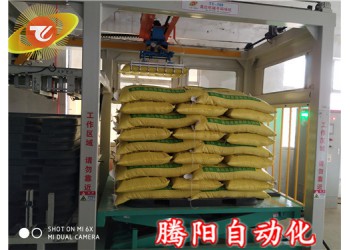 全自動(dòng)碼垛機(jī)提升工作速度加強(qiáng)生產(chǎn)