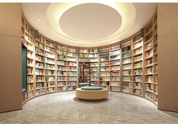 合肥書店裝修設計，鬧市凈土，遠離喧囂感受云卷云舒