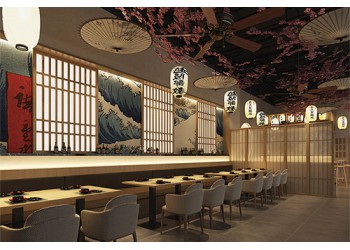 合肥壽司店裝修要點，舒適的壽司店這樣設計，讓顧客體驗日式風情