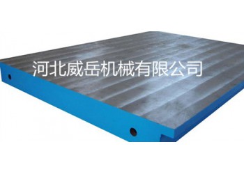 鑄鐵裝配平臺廢品的出現是否與澆注溫度高低有直接關系