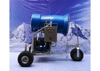 迪特造雪機締造美麗的雪國