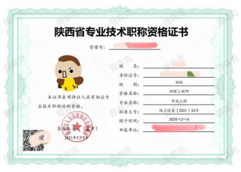 分享陜西2021年工程師職稱網上申報的條件