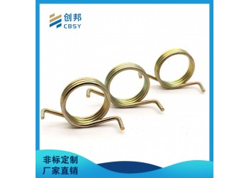 廠家批發扭轉彈簧 拉力雙扭彈簧 可設計多種材質的雙扭單扭彈簧