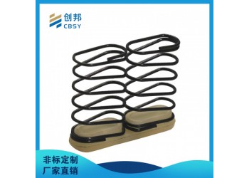 不銹鋼301材質扁線彈簧連續螺旋式扁彈簧