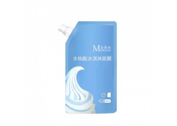 清潔面膜oem 水楊酸冰淇淋面膜貼牌加工山東恒康化妝品
