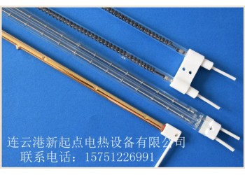 鍍金碳纖維石英加熱管——電壓、總長﹑功率可根據客戶需求制作