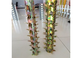 供應(yīng)居民小區(qū)煤氣管道防盜刺，管道防爬刺 廠家制作