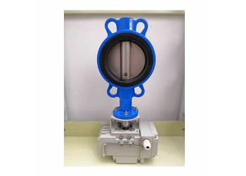 江森電動調(diào)節(jié)蝶，對夾式電動蝶閥
