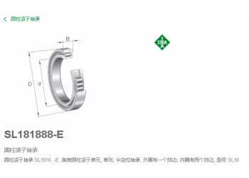 代理德國(guó)INA軸承SL181888-E-C3