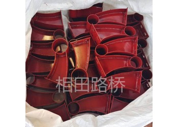 鋼板焊接立柱 橋梁護欄支架 河道防撞欄桿