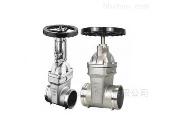 不銹鋼卡箍彈性座封閘閥Z85X-10P/16P