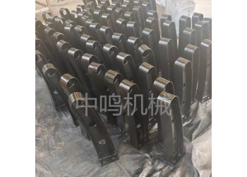 鑄鋼橋梁支架 不銹鋼河道立柱 焊接牛角型構件