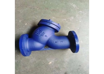法蘭鑄鋼Y型濾器國(guó)標(biāo)日標(biāo)美標(biāo)Y型空氣濾器CB3251-85