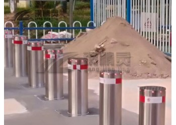 江夏學校升降柱 武漢智能電動搖控防撞樁