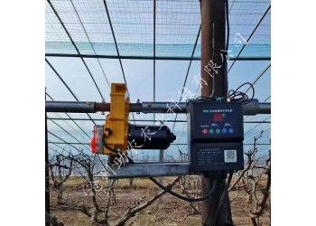 暖棚頂部放風系統(tǒng) 手機智能控制電動雙軸放風機卷膜器