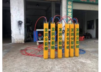 隧道巖石開采機(jī)械設(shè)備?柱塞式液壓劈石器工作效率