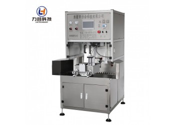 雙工位雙夾模自動噴油機 塑膠玩具噴漆機 搪膠公仔噴漆設備