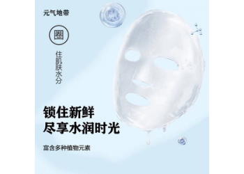 元?dú)獾貛缞y面膜水感貼片式補(bǔ)水保濕面膜