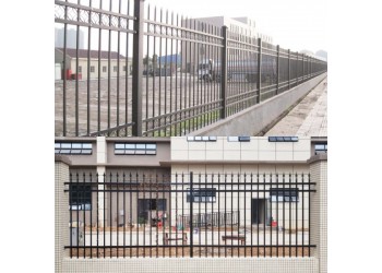 別墅庭院鐵藝護欄 商品房小區防爬隔離柵欄定制廠家