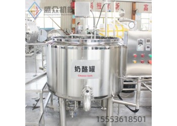 全自動奶酪攪拌成型槽 奶制品加工發酵槽 小型奶酪槽流水線