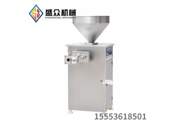 氣動(dòng)定量扭結(jié)灌腸機(jī) 香腸肉塊肉泥灌腸機(jī) 臘腸灌腸機(jī)