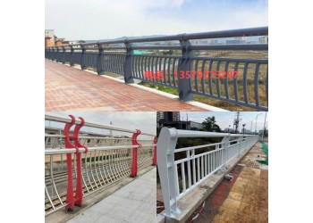 定制景區橋梁隔離護欄 河道河堤分隔扶手欄桿 來圖生產加工