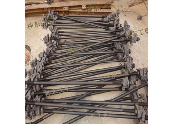 24kg軌距拉桿使用方便穩(wěn)定性好 鋼軌連接桿 雙頭加固桿