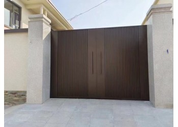 庭院鋁藝門任丘生產(chǎn)廠家定制，農(nóng)村鋁藝門任丘生產(chǎn)安裝